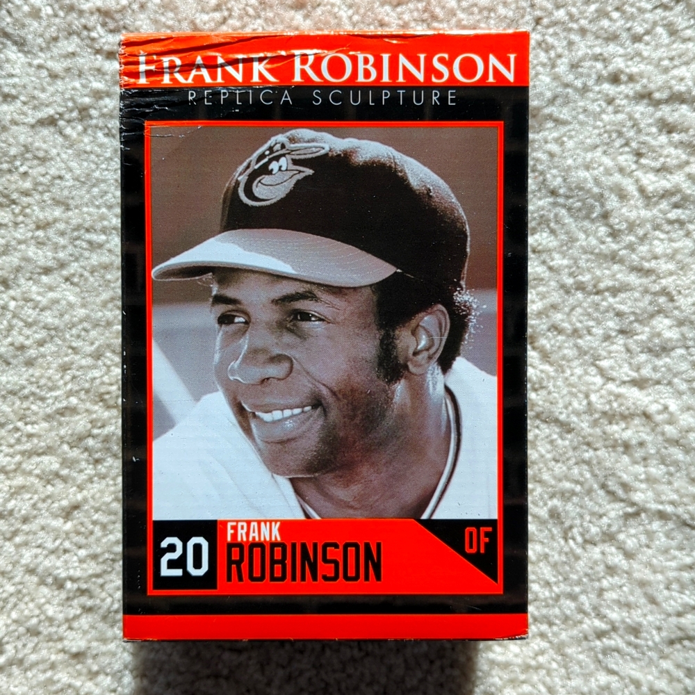 NIB 2012 Orioles Frank Robinson Replica Sculpture